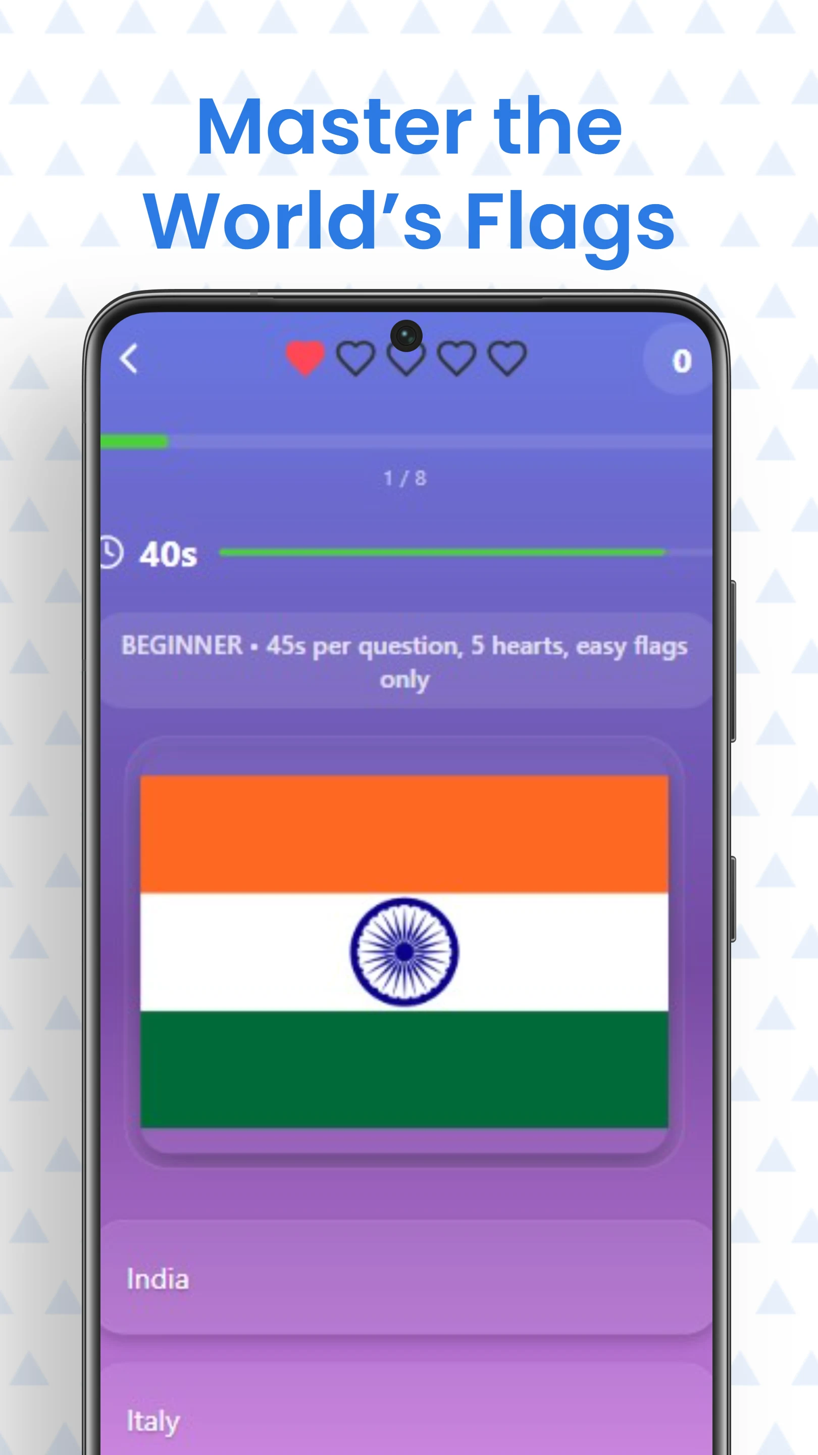 Country Flags Quiz screenshot
